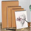 Sổ tay vẽ chì 100 trang, Sketchbook A4 A5 A6 Bìa Kraft, Giấy Phần Lan
