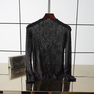 Miyake Xếp Ly Top Nữ Tính Khí Mùa Hè Cổ Đứng Lên Áo Thun Tay Ngắn Ôm Hơn Nhìn