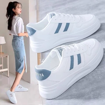 < Hàng có sẵn > Mùa thu 2024 Phong cách mới Phiên bản Hàn Quốc Giày trắng chụp đường phố Giày nữ lưới mùa xuân mùa hè Giày thể thao thoáng khí ins Giày nữ dày hợp thời trang Giày thể thao lưới Giày th