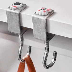 Di Động Có Thể Điều Chỉnh Bàn Bên Ba Lô Móc Thép Carbon Xoay Được Túi Treo Móc Treo Túi Xách Có Thể Tháo Rời Kệ Bàn Học Sinh Có Thể Tháo Rời Móc Treo