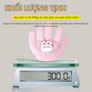 Dụng Cụ Hoạt Hình Chống Sốc Cho Bé Ngủ Ngon Bunnies Bàn Tay Làm Dịu Hỗ Trợ 3 Tư Thế Có Remote Điều Khiển Tiện Lợi