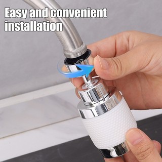 Lắp đặt tiện lợi Vòi nhựa ABS xoay được - Vòi lọc nước điều chỉnh 3 chế độ thực tế - Phụ tùng vòi chống nước gia đình