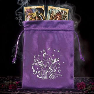 Túi đựng thẻ bài Tarot Túi đựng đồ trang sức dây rút Túi đựng Tarot & Túi xúc xắc Thẻ Oracle Túi đựng đồ trang sức Tinh tế cho bữa tiệc Giáng sinh Runes ewoekvn