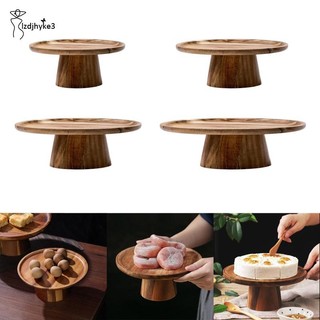 [Lzdjhyke3] Giá đỡ bánh bệt bằng gỗ Giá đỡ bánh Cupcake