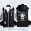 Genshin Impact Wanderer Balladeer Xiao Zhongli Kaedehara Kazuha áo khoác dây kéo Áo khoác cardigan áo len Cosplay