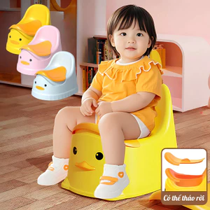 Bô Tập Đi Vệ Sinh Trẻ Em Có Tựa Lưng, Ghế Bô Ngồi Vệ Sinh Cho Bé Tại Nhà Thiết Kế Chống Tràn