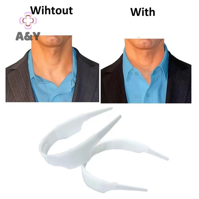 A & Y Áo Sơ Mi Điều Chỉnh Hỗ Trợ Cổ Áo - Giữ Form Chuẩn