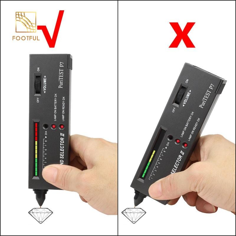 Bút thử kim cương Độ cứng Bút thử đá quý có độ chính xác cao Bộ chọn kim cương cho người mới biết và chuyên gia GEM Đá kim cương Moissanite