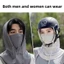 Mũ Trùm Đầu Kèm Khẩu Trang đa năng Nam Nữ - Nón Che Nắng Chống Tia UV Có Dây Rút kiểu ninja