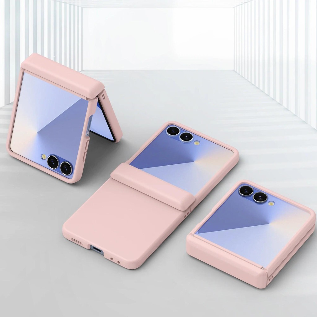 TPU có màng cường lực Bản lề Vỏ bảo vệ Vỏ điện thoại cho Samsung Galaxy Z Flip 7 6 5 4 3 Flip7 Flip6 Flip5 Flip5 Flip4 5G