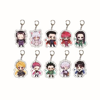 Anime Full-Time Hunter Acrylic Móc khóa Sisojie Qiya Mặt dây chuyền