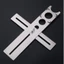 Thước đo định vị khoan lỗ gạch men INOX Bền bỉ vĩnh viễn Định vị lỗ khoan ống nước