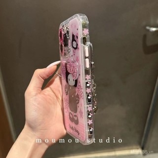 Độc Đáo Da Báo In Hình Ngôi Sao Đen Quần Áo Mèo Thích Hợp iPhone16promax15 Ốp Điện Thoại 14 Phong Cách Mới 13
