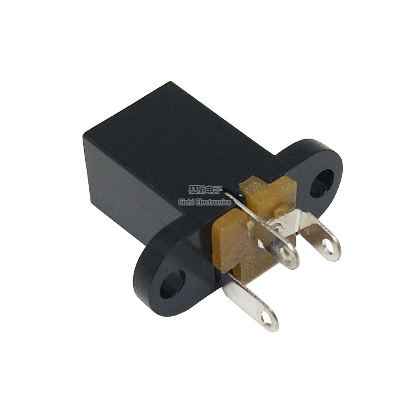 DC-008 Ổ Cắm Điện 3.5 * 1.3MM Pin Nữ Ổ Cắm Giao Diện DC Ổ Cắm Điện Có Lỗ Vít Chân Máy
