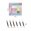 Bột Neon Ma Thuật SAUOF, 9 Màu Shimmer Patting Bột Móng Tay, Làm Móng Tay Mịn Lấp Lánh Chắc Chắn Gradient Thiết Kế Bột DIY Móng Tay