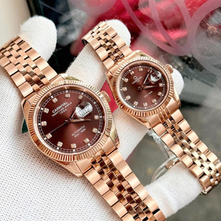 [Đủ màu] Đồng Hồ Cơ Nam Carnival Datejust 8131G Chính Hãng