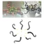 PWSSEND Bạch Tuộc Cây Bài, Bộ 7 Món Trang Trí Sân Vườn Lều Biển Nhựa Trang Trí, Nhựa Sáng Tạo Lọ Hoa Nhựa Trang Trí Nhà