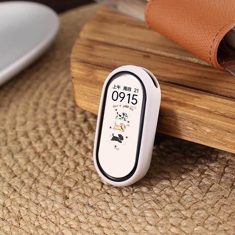 Ốp Đồng Hồ Silicon Mềm Rỗng Cho Xiaomi Mi Band 10 9 8 NFC Vỏ Bảo Vệ Bảo Vệ Ốp Lưng Khung Phụ Kiện