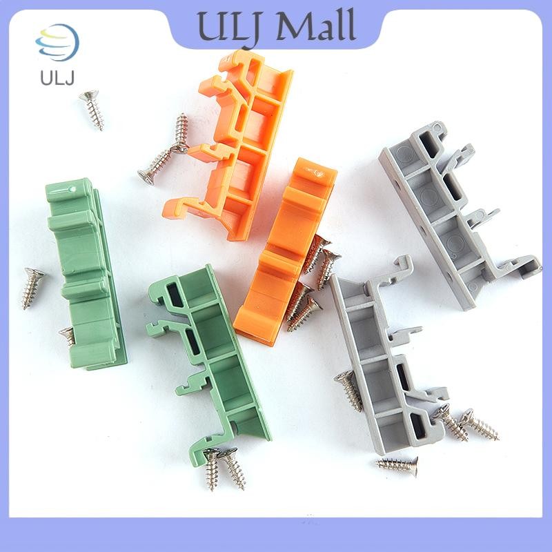 ULJ PCB 25mm DIN Rail Gắn Adapter Bảng Mạch Giá Đỡ Tàu Sân Bay Kẹp.