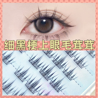 Lông mi giả phân đoạn Mềm mại tự nhiên Thoải mái Phóng to mắt Lông mi Camellia