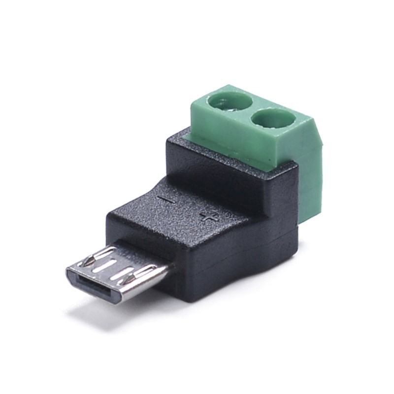 Yoo MicroUSB Sang 2Pin Phích Cắm Sạc 5V Cho Điện Tử Và Thiết Bị Nhỏ