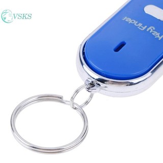 Chenlongshang Xanh Chống Mất Chìa Khóa Tìm Định Vị Móc Khóa Còi Tiếng bíp Báo Động Âm Thanh Đèn LED EN