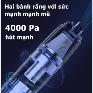 Máy hút bụi cầm tay không dây DURA mini - Công suất lớn hút bụi ô tô gia đình tiện lợi mọi lúc mọi nơi thiết kế nhỏ gọn