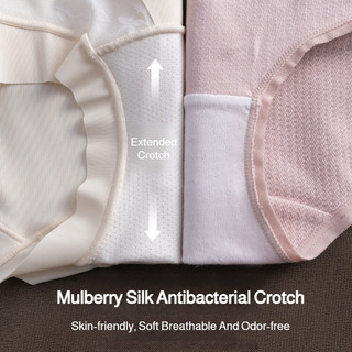 Quần Lót Lụa Ice Silk Hình Dâu Tây Eo Cao, Kiểm Soát Bụng Và Nâng Hông, Thoáng Khí Từ Brelira