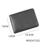 Hộp đựng thẻ GUSTAVA, Túi đựng tiền bằng sợi Carbon bằng da PU, Khe cắm thẻ 2 / 4 / 6 / 8 / 10 chất lượng cao Nhiều túi Đựng giấy phép lái xe siêu mỏng Nam Nữ