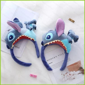 Băng Đô Quấn Tóc Hoạt Hình Stitch Dễ Thương, Sang Trọng và Cá Tính cho Cô Gái