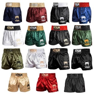Venum Venom Muay Thai Shorts Fight Sports Pants Boxing Wrestle Pants Training Professional Men and Women Game Pants 3sEt