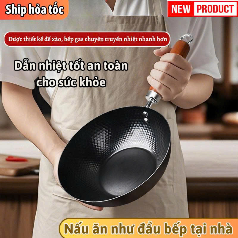 Chảo Rán Chống Dính Chicbabe 24cm Nấu Ăn Nhanh Gọn, Tiết Kiệm Thời Gian ...