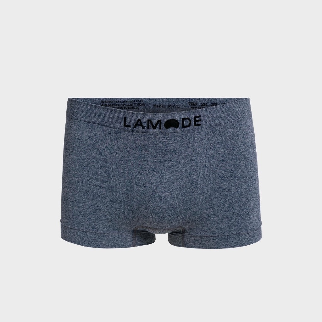 Quần Boxer Nam Lamode dệt liền không đường viền seamless co giãn bền màu LBX001E