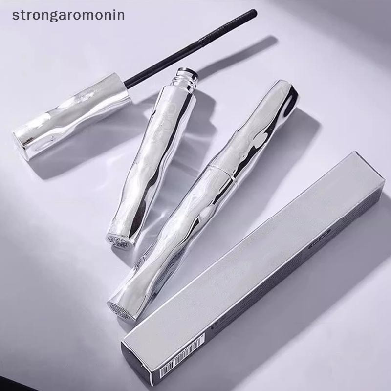 ST Chống Thấm Nước 3D Kéo Dài Mascara Ống Thép Đen Lông Mi Primer Mắt Lông Mi Bàn Chải Dài Lụa Mascara Mỹ Phẩm Quà Tặng ST