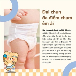 COMBO 2 BỊCH Tã/bỉm Mamogom Dynamic siêu mỏng mềm mại, chống tràn, thấm hút tốt đủ size cho bé 4-30KG