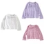 Girls Long Sleeve Sun Shielding UPF50+ Lightweight Breathable Seasonal Wear