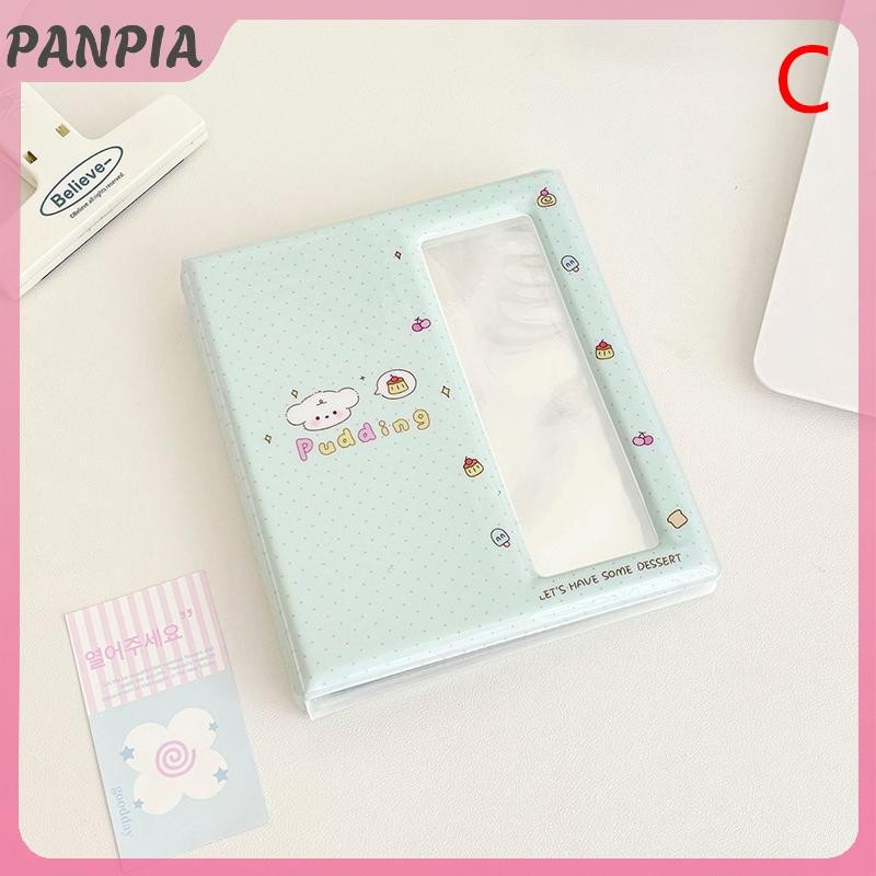 PANPIA-Cartoon Photo Booth Album Cho 40 Chiếc 2x6 Inch Dải Ảnh Đánh Dấu Trang 20 Chiếc 4x6 4R Giá Đỡ Ảnh Thẻ Nhỏ Lưu Trữ Sách