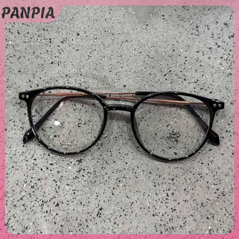 PANPIA- Kính Mắt Chống Bức Xạ Kính Mắt Tròn Dành Cho Nữ Phụ Kiện Nam