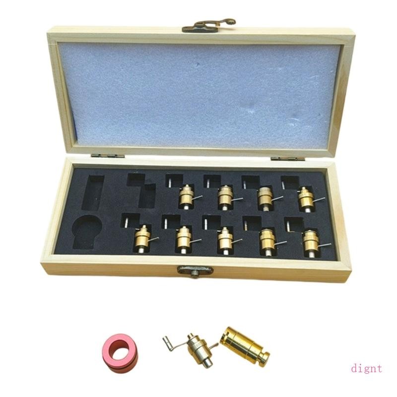 DY Mainspring Winder Watch Winder Bộ công cụ sửa chữa đồng hồ Công cụ kim loại chất lượng để sửa chữa chính xác Bộ dụng cụ sửa chữa đồng hồ