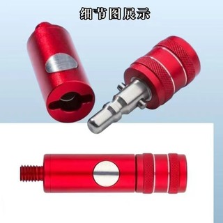 Cao Cấp Lõi Thép Không Gỉ Một Cú Bấm Khớp Nhúng Lưới Khớp Nối Phụ Kiện 8m Gân Mở Rộng Một Cho Ba Loại