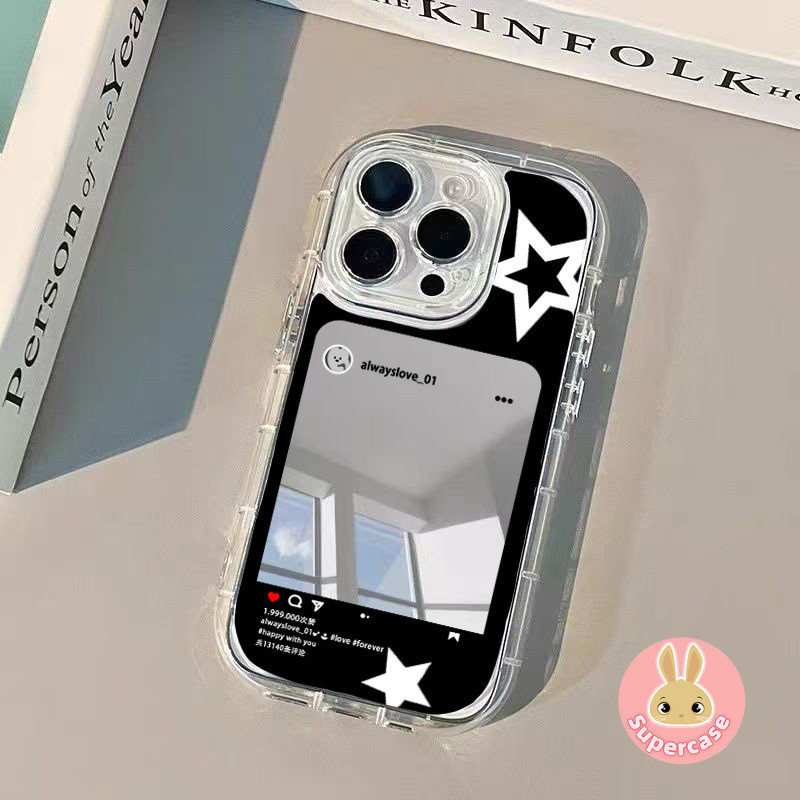 Ốp Điện Thoại Gương Khung Phong Cách Ins Cho Realme C75 C73 14X 10S 9 9i SE 8 8S GT7 GT7T GT5 GT3 GT2 GT Master Neo 5 SE 3T 2 Narzo 50 30 5G Vỏ Mềm Dễ Thương Đơn Giản Chống Sốc Trong Suốt