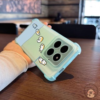 Dành Cho OPPO Reno 15 Pro Mini 15C 15F F FS Find X9 A6 Pro F31 Reno15 Ốp Điện Thoại Mèo Lặn Dễ Thương Hoạt Hình Ngộ nghĩnh Đơn Giản Mờ Chống Sốc Trong Suốt Vỏ Mềm
