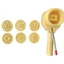 Cc Green Grams Khuôn Làm Bánh Đa Năng Khuôn Dập Tròn Món Tráng Miệng Báo Chí Dụng Cụ Hoàn Hảo Cho Món Tráng Miệng Maki