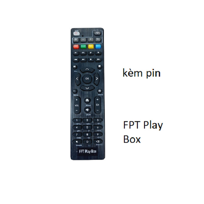 tay điều khiển remote từ xa đầu thu FPT Play Box- Hàng chính hãng-kèm pin