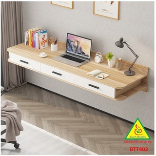 Bàn làm việc kết hợp trang điểm bằng gỗ BTT402 - VĐ Smart Furrniture NỘI THẤT LẮP RÁP VIENDONGADV