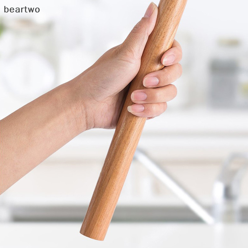 < Beartwo > 1 Cán Pin Làm Bánh Pasta Bánh Bao Fondant Bột Cuộn Dụng Cụ Nhà Bếp Đẹp