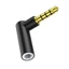 GODD Double End 3 5mm Stereo Aux Coupler Nữ Nam Kết Nối Bộ Chuyển Đổi Có Danh bạ Cho Aux Dây Nối Dài