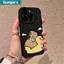 ibumpers Ốp lưng Iphone Hàn Quốc Cute Capybara In Hình nhám Ốp điện thoại Mỏng Silicone Mềm Chống Sốc Cho Iphone 15 14 12 13 11 Pro Max IP 7 8 Plus Iphon X XS XR Xs Max
