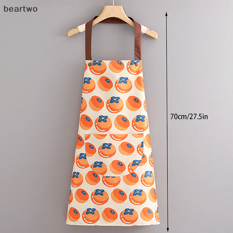 < Beartwo > Hộ Gia Đình Nấu Ăn Lau Tay Tạp Dề Chống Dầu Chống Thấm Nước Nam Nữ Trưởng Thành Eo Thời Trang Cà Phê Quần Áo Lau Tay Tạp Dề Đẹp