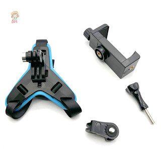 TWE Mũ bảo hiểm xe máy Giá đỡ dây đeo cằm có kẹp điện thoại Tương thích cho máy ảnh thể thao hành động 5 / 6 / 7 Giá đỡ toàn mặt VN